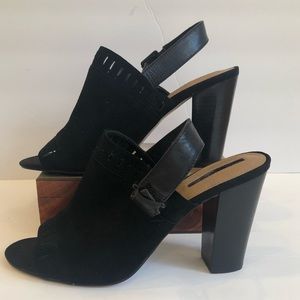 Tahari Maya Open Toe Heels Size 8
